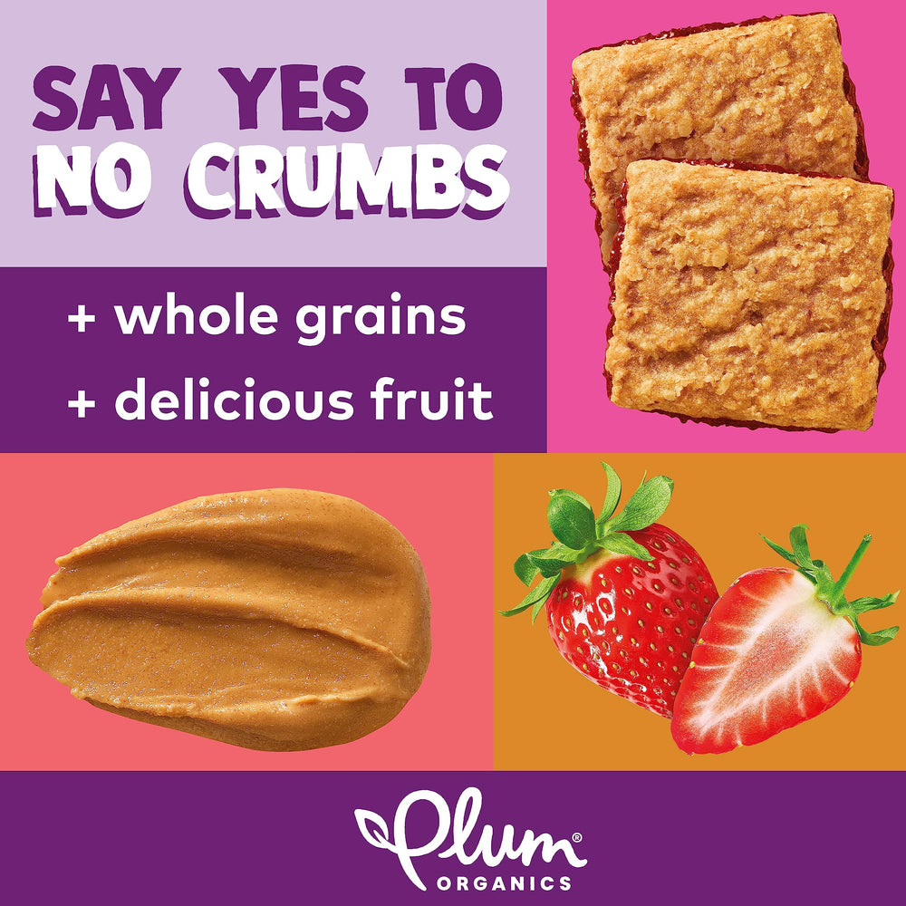 Plum Organics Jammy Sammy Bar suitable for ages 15 months and up