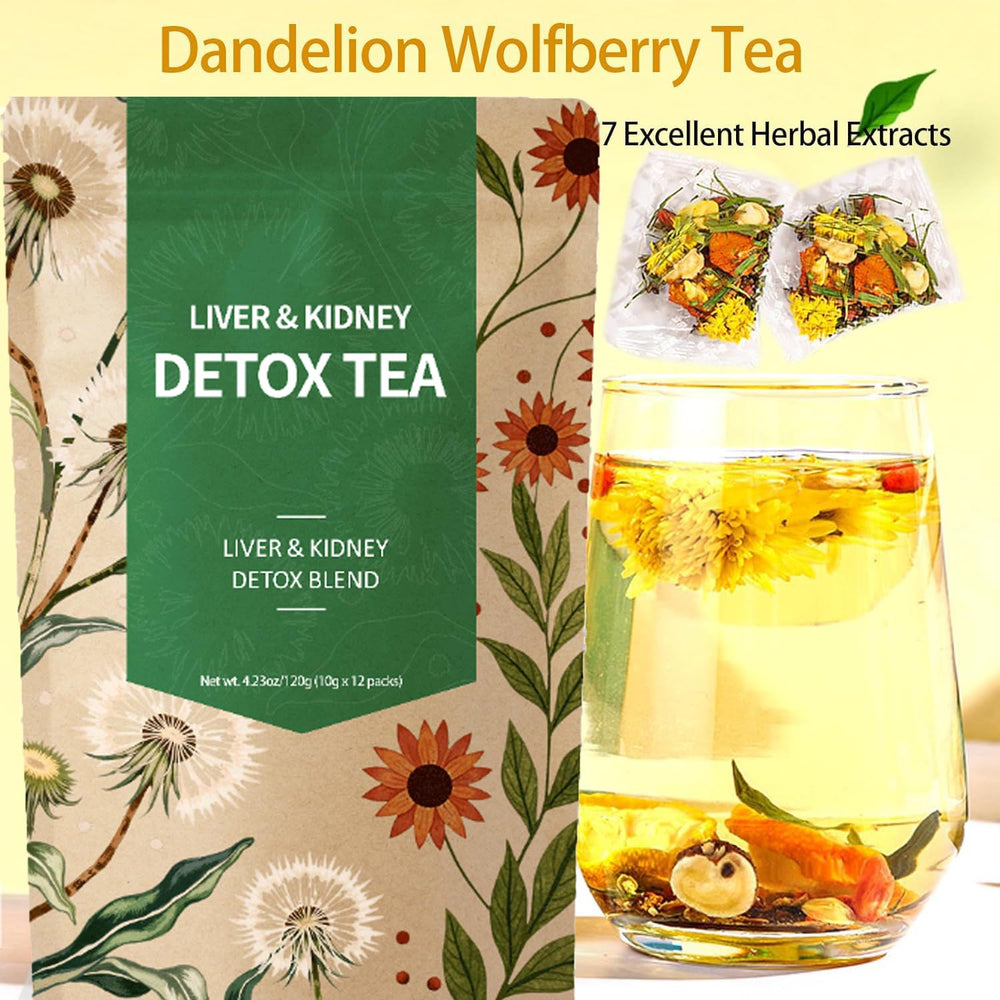 Plutarn Brewed-Tea-aroma-wolfberry-chrysanthemum image reveals rich aroma and deep color.