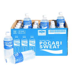 Pocari Sweat 24-pack bottles ready for on-the-go hydration.