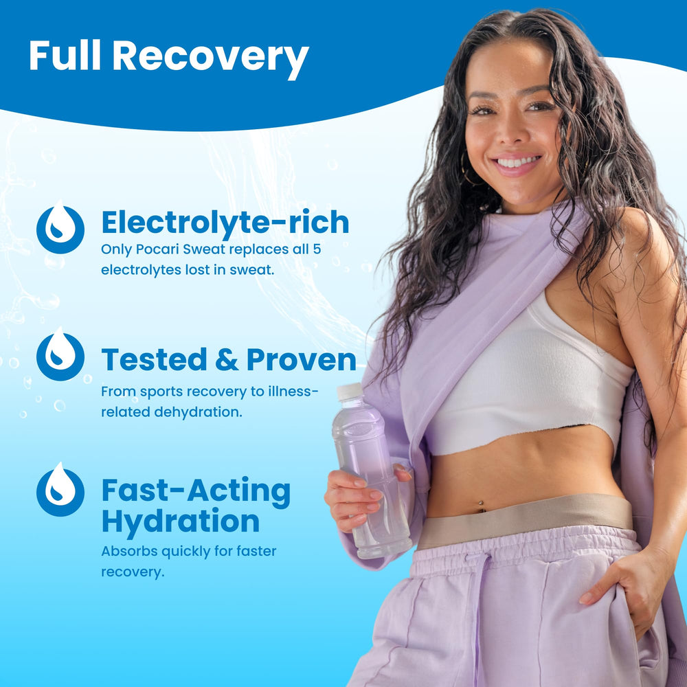Pocari Sweat served in a glass with a refreshing citrus flavor.