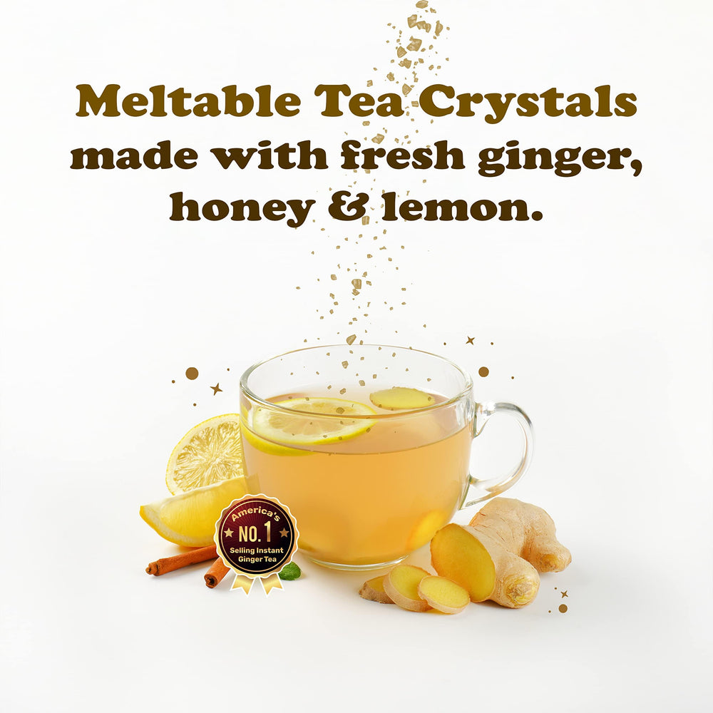 Pocas crystals blend natural ingredients for a simple, flavorful cup.