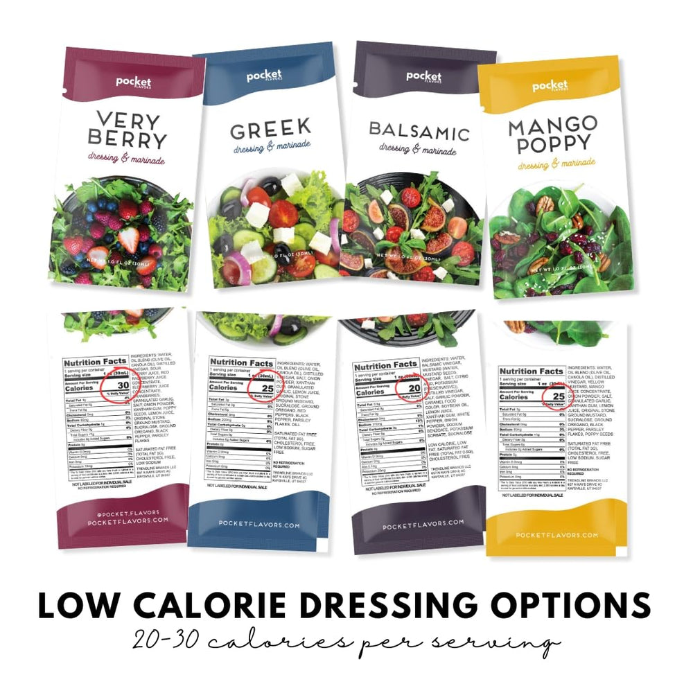 Pocket Flavors Italian dressing pouch great for marinating.