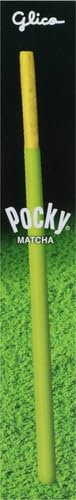 Pocky Matcha Green Tea Cream product display on shelf
