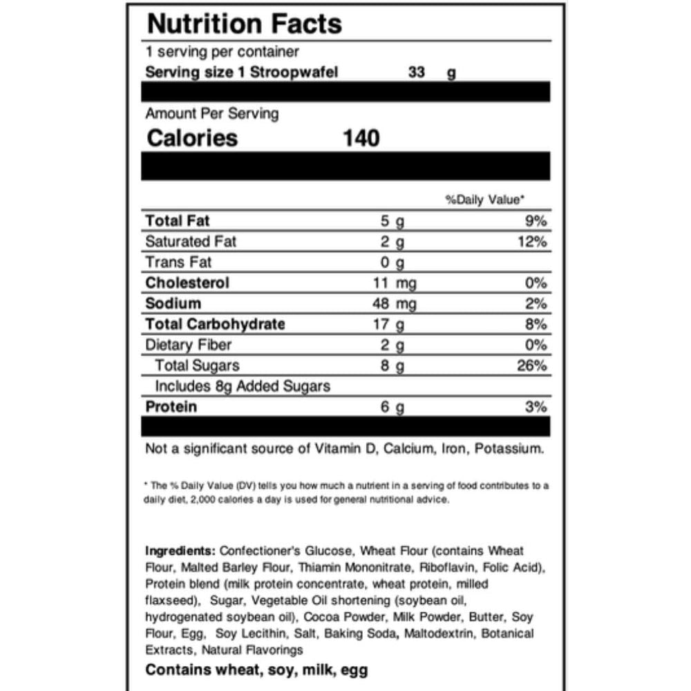 Podium Protein Stroopwafel crumble over yogurt for texture and taste.