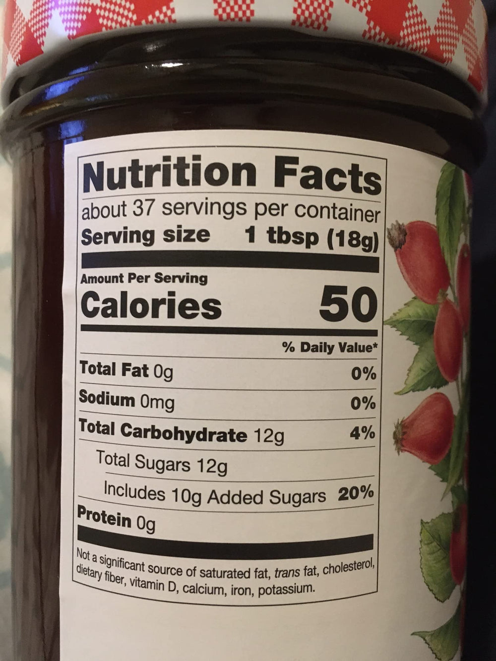 Podravka Rose Hip Jam label shows origin and versatile usage