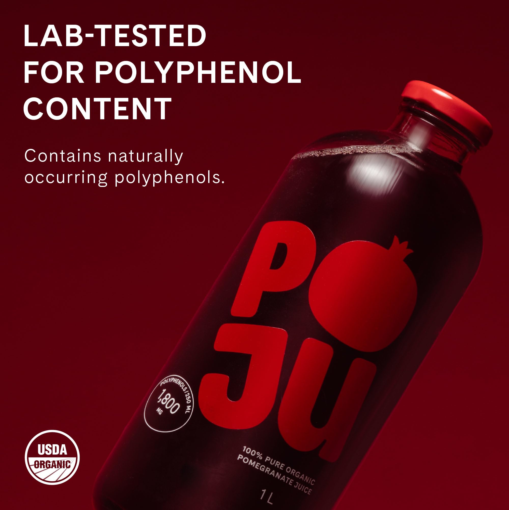 POJU juice splash suggests refreshing hydration for any time of day
