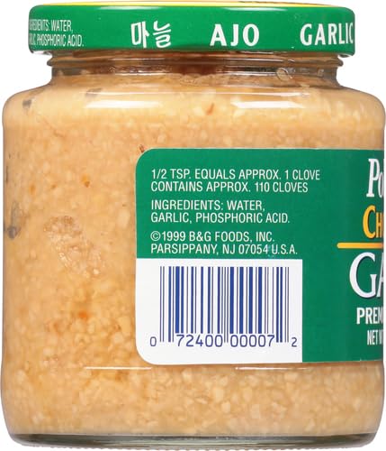 Polaner convenient spice jar keeps garlic within reach.