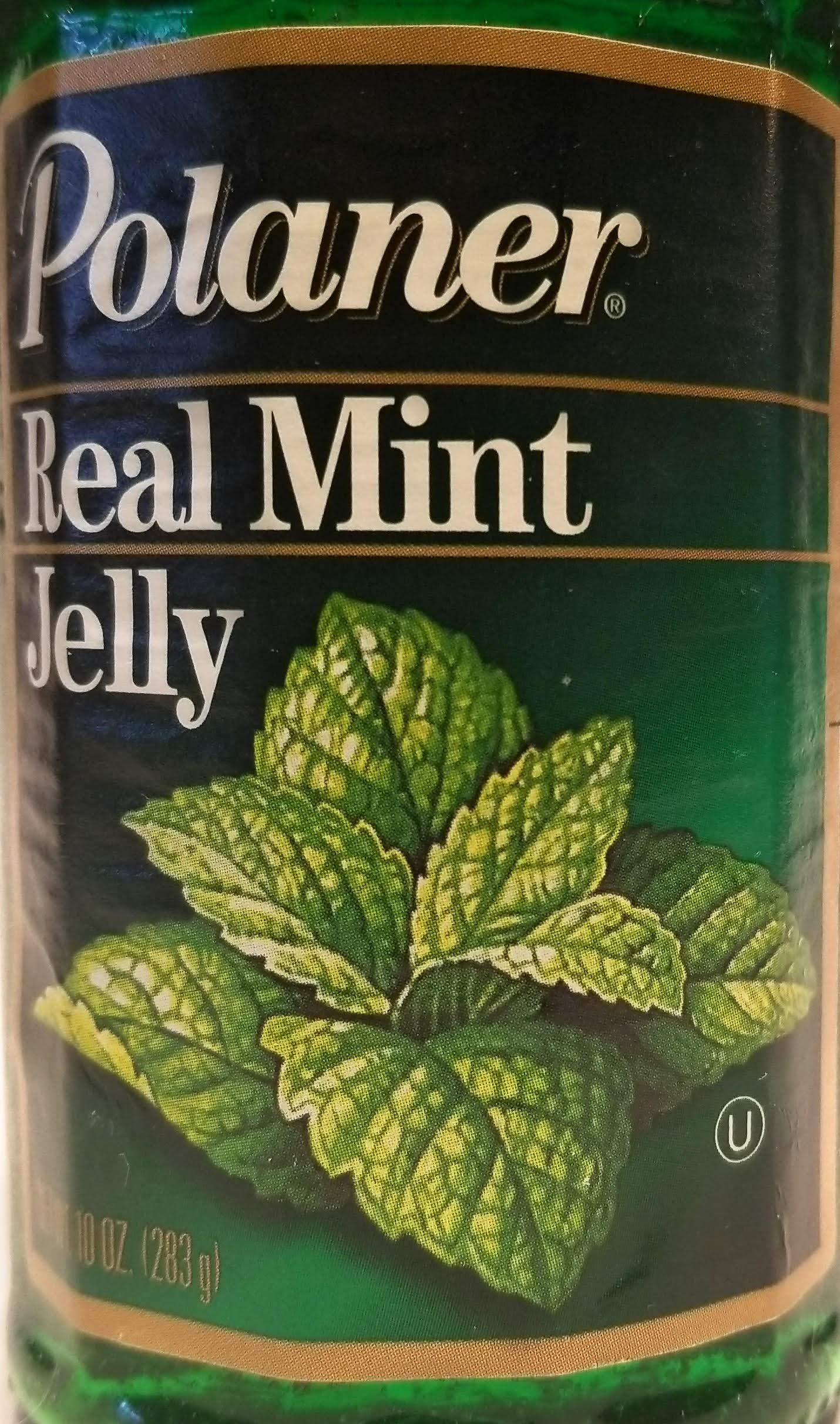 Pantry display comes alive with Polaner Real Mint Jelly 10oz 2-pack.