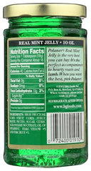 Polaner Real Mint Jelly label close-up, kosher-certified option for family snacks.