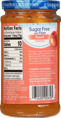 Teaspoon reveals vibrant peach aroma in Polaner Sugar Free with Fiber Peach Jam