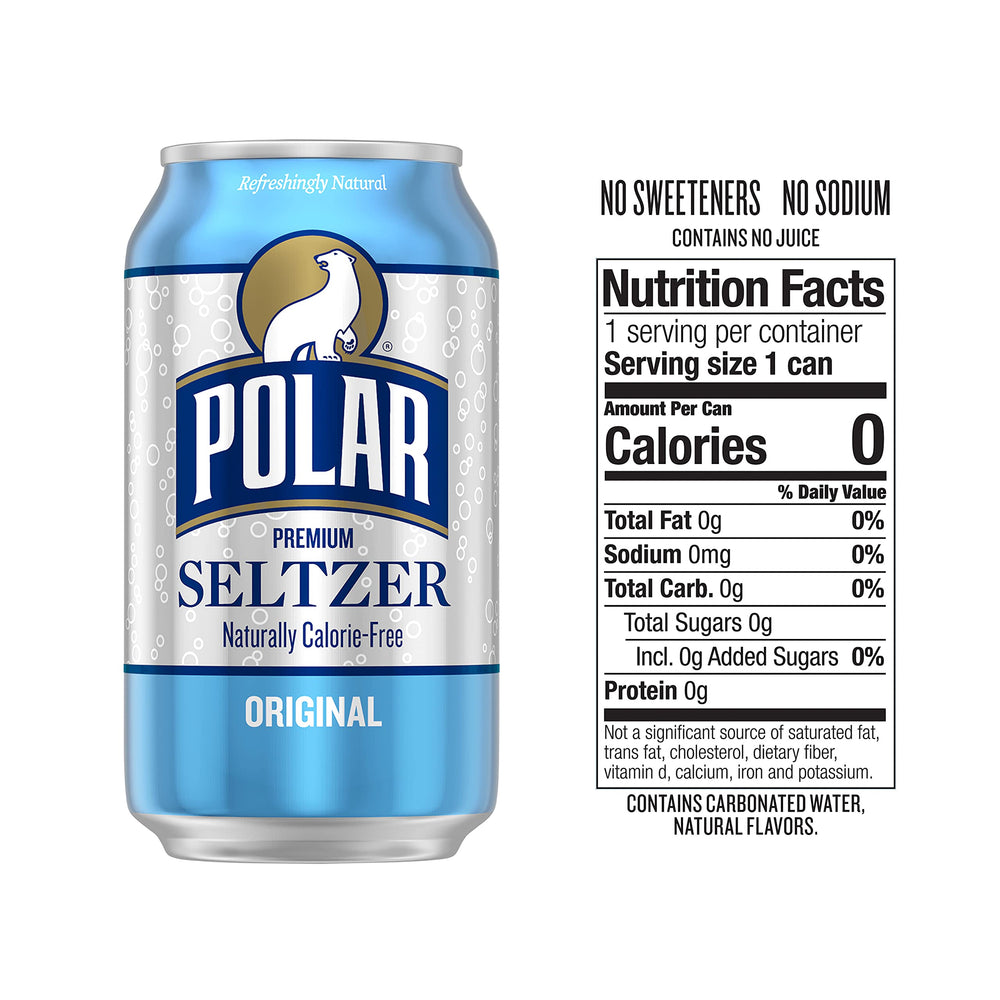 Polar Seltzer Original bubbles dispersion shows long-lasting fizz for refreshed moments