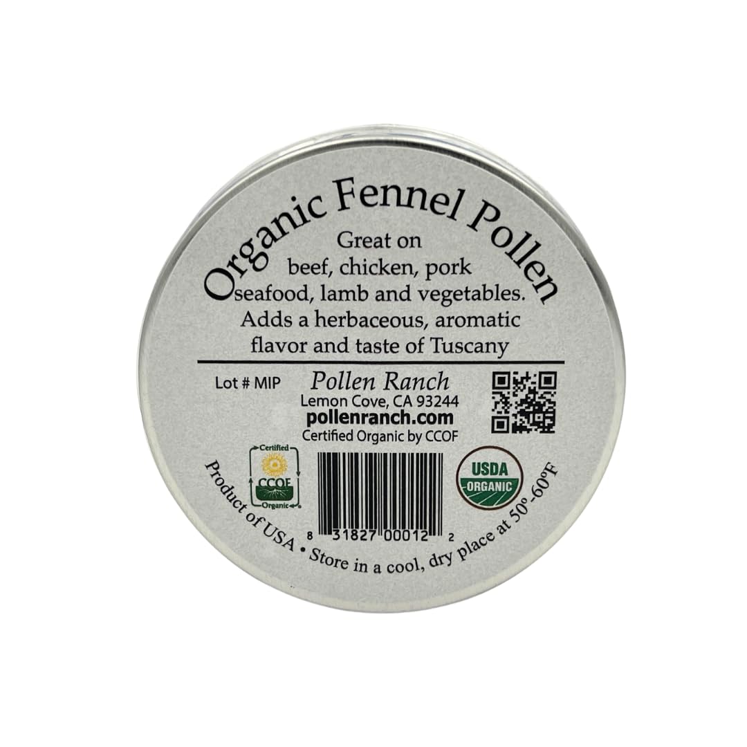 Pollen Ranch fennel pollen hand harvest emphasizes small-batch freshness