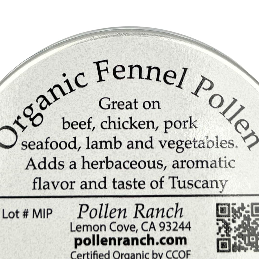 Pollen Ranch fennel pollen small-batch packaging ensures consistent quality