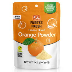 Pol’s Freeze Fresh orange powder bottle adds bright citrus flavor to baking