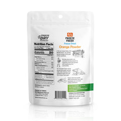 Pol’s Freeze Fresh orange powder scoop for precise smoothie measurements