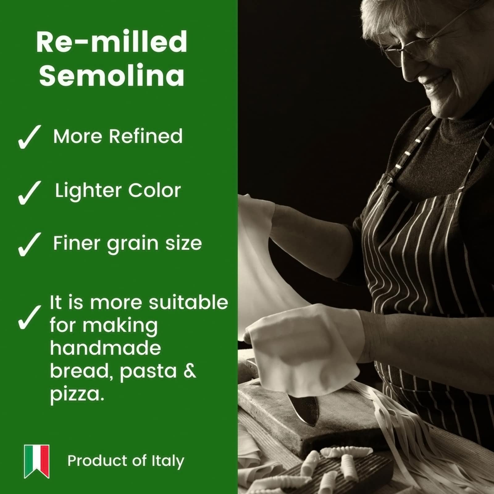 POLSELLI durum wheat grains highlighting heritage and milling