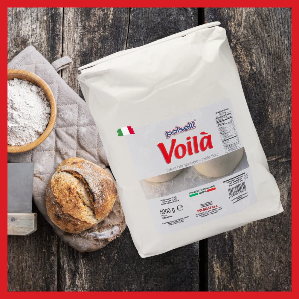 POLSELLI Voila crust-enhancing flour supports rustic, crunchy crusts