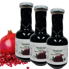 Pomegranaze organic pomegranate molasses 12oz bottle ready for dressings and glazes.