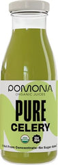 Pomona juice is cold-pressed and not from concentrate for an authentic taste.