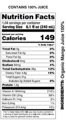 Pomona Mango Juice pack of 12 bottles for convenient daily servings.
