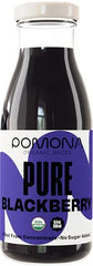 Pomona Organic Blackberry Juice pack of 12 bottles for convenient everyday use