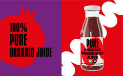 Pomona Organic Juices glass bottle packaging supports eco-friendly, reusable home choices