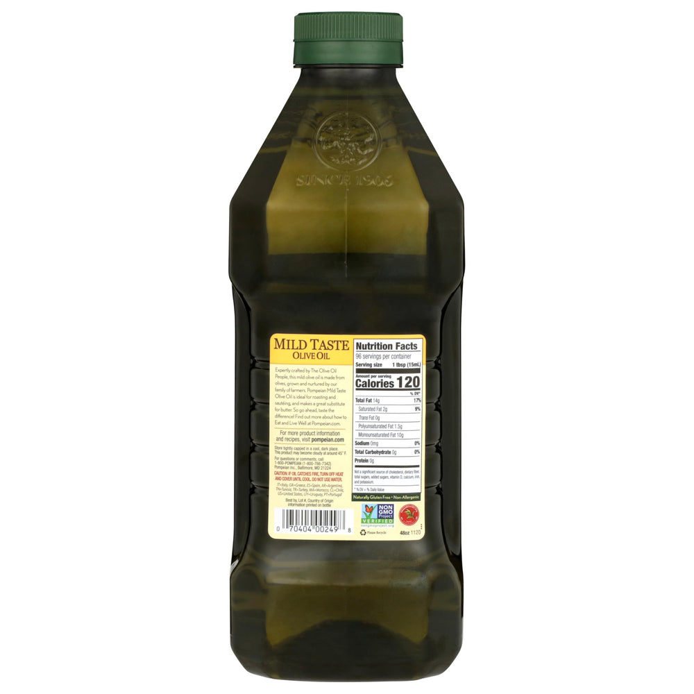 Pompeian Mild Taste Olive Oil roasted vegetables with even browning and aroma