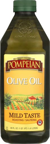 Pompeian Mild Taste Olive Oil enhances sauces and pasta with subtle flavor