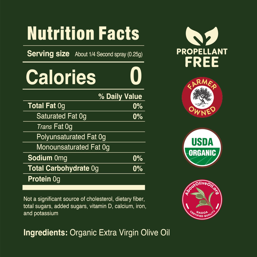 Pompeian pouch-system packaging protects oil from light and heat.
