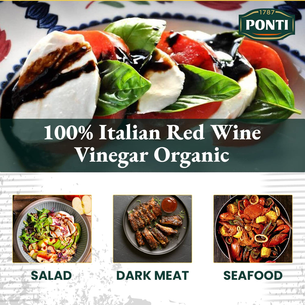 Ponti organic label emphasizing certified organic production.