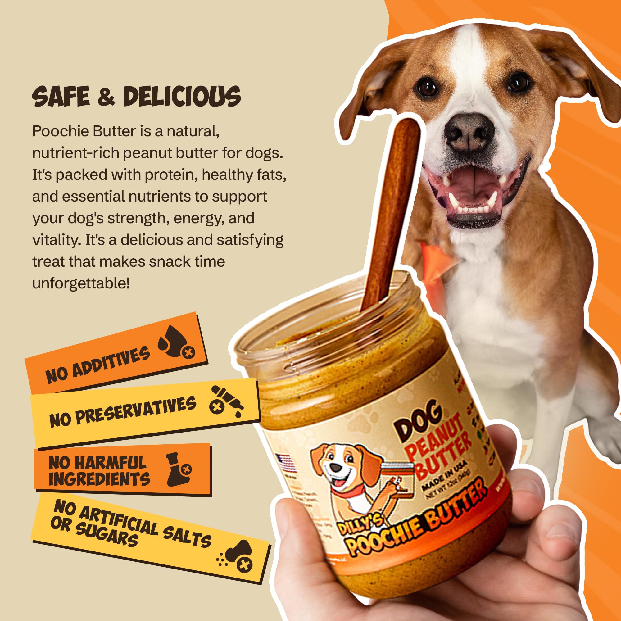 Poochie Butter training rewards encourage focus and motivation.