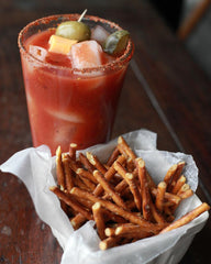 POP DADDY pretzels served as a flavorful party snack.