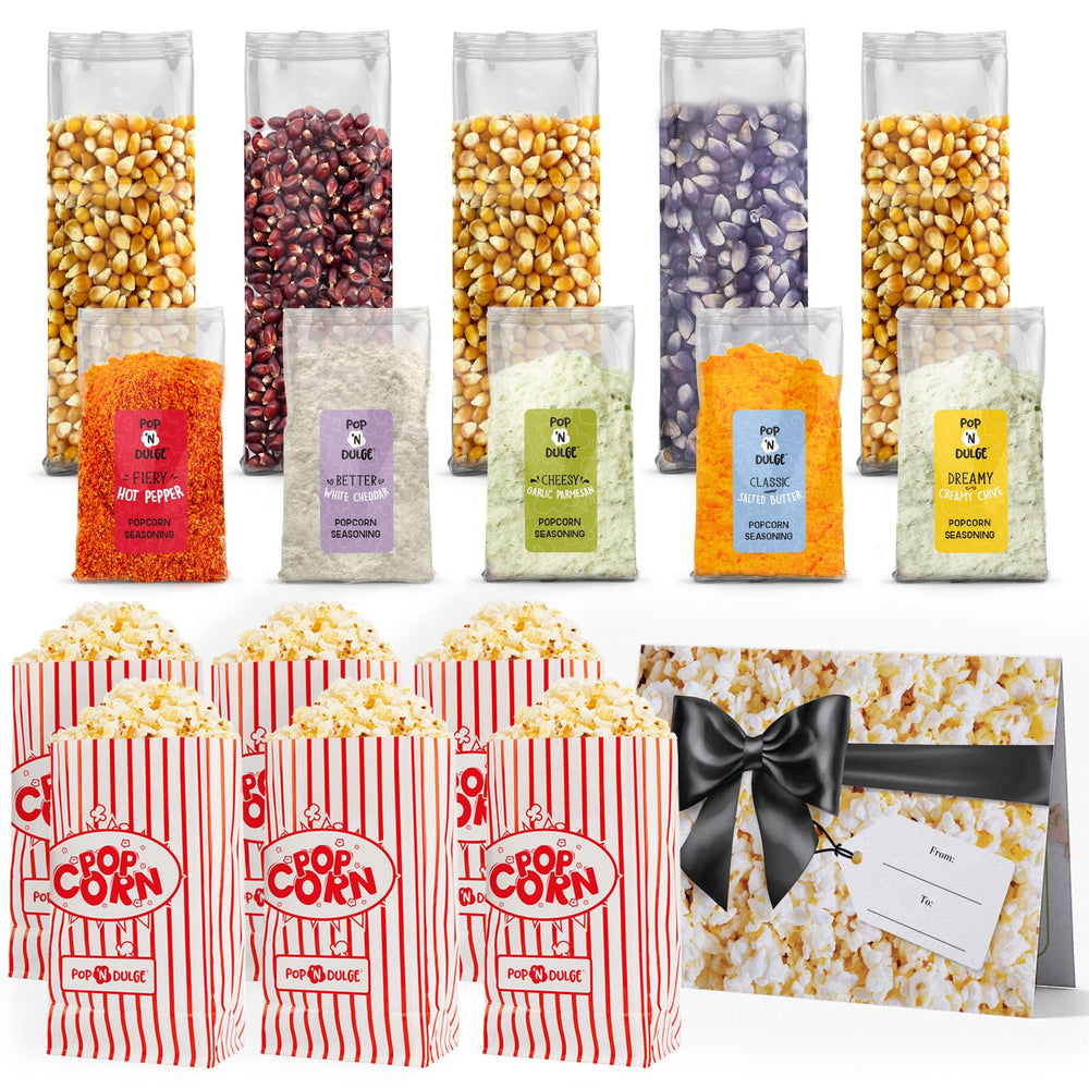 Pop n' Dulge Garlic Parmesan seasoning pack for a gourmet twist