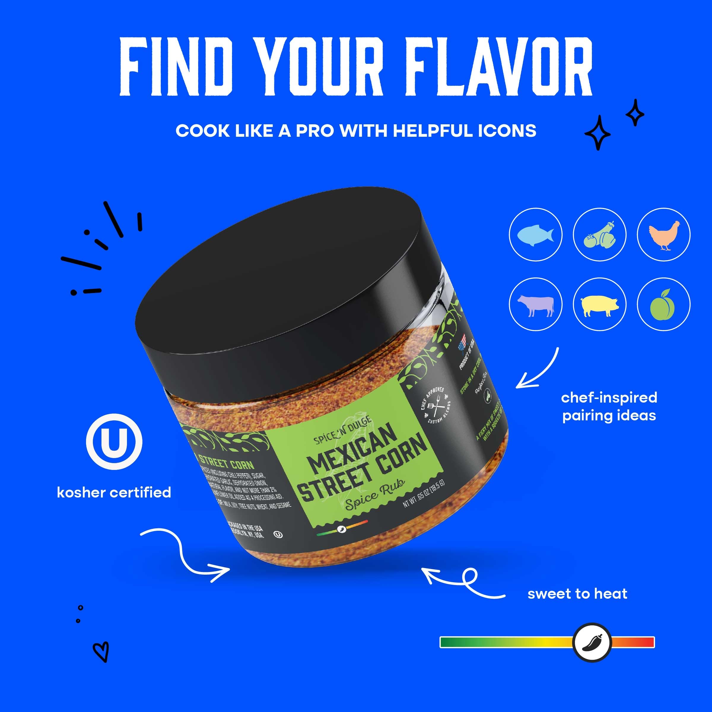 Pop n' Dulge Smoky Maple Bacon bottle provides sweet-smoky balance for pork