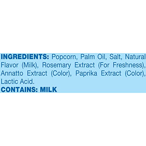 Close-up of light fluffy kernels from Pop Secret Butter popcorn.