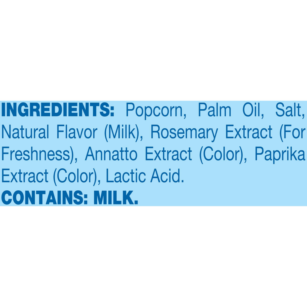 Closeup of Pop Secret popcorn showing rich buttery crunch