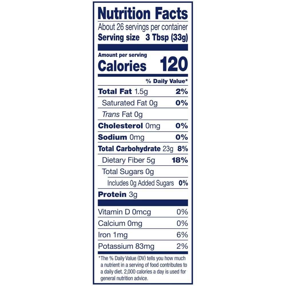 The Pop Secret jar cap doubles as a measuring cup for easy portions.
