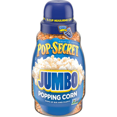 Pop Secret jumbo popping corn kernels ready to yield big, fluffy popcorn.