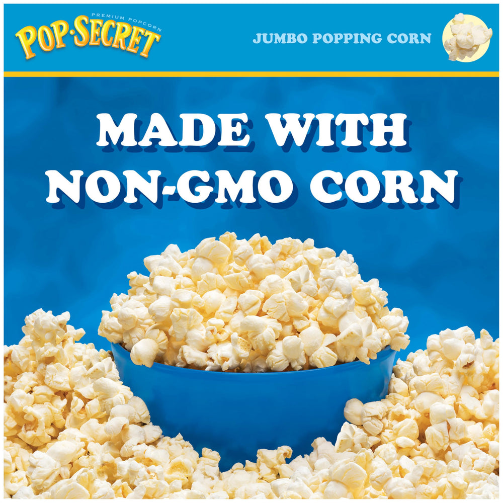 Pop Secret popcorn ideal for gatherings and family snack time.