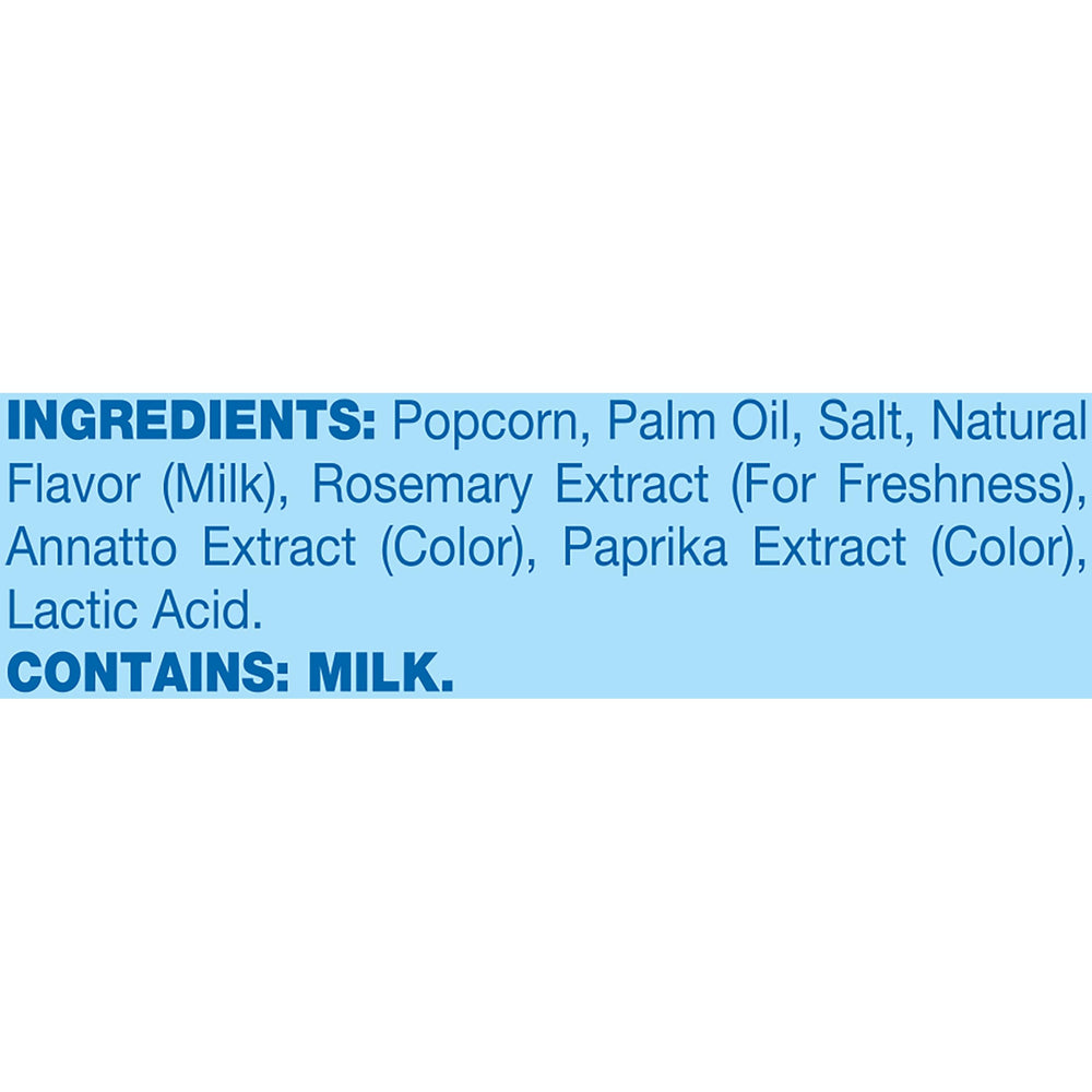 Pop Secret popcorn with no artificial preservatives supports everyday snacking.