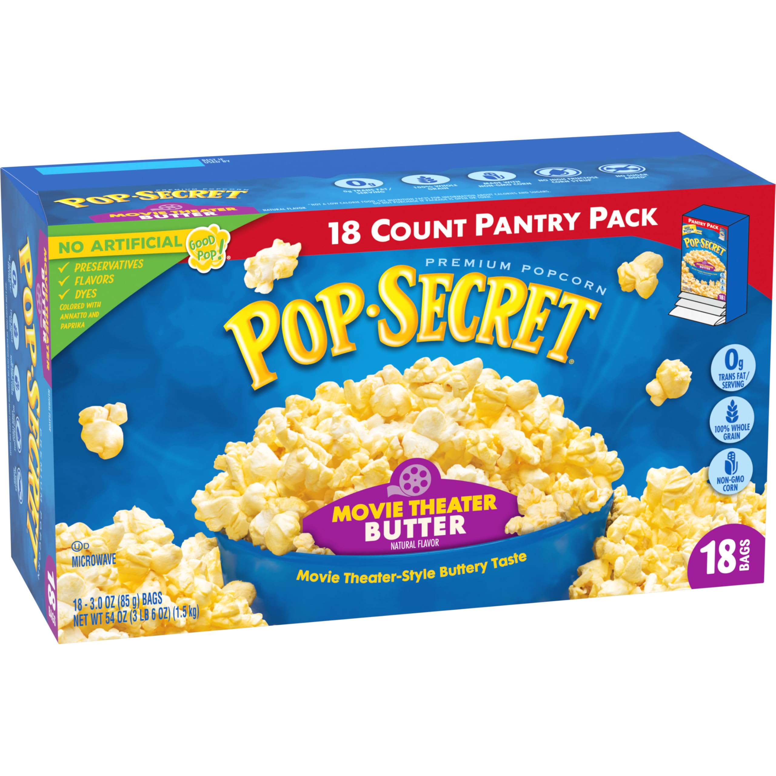 Great for sharing, pouring into a bowl during family time.