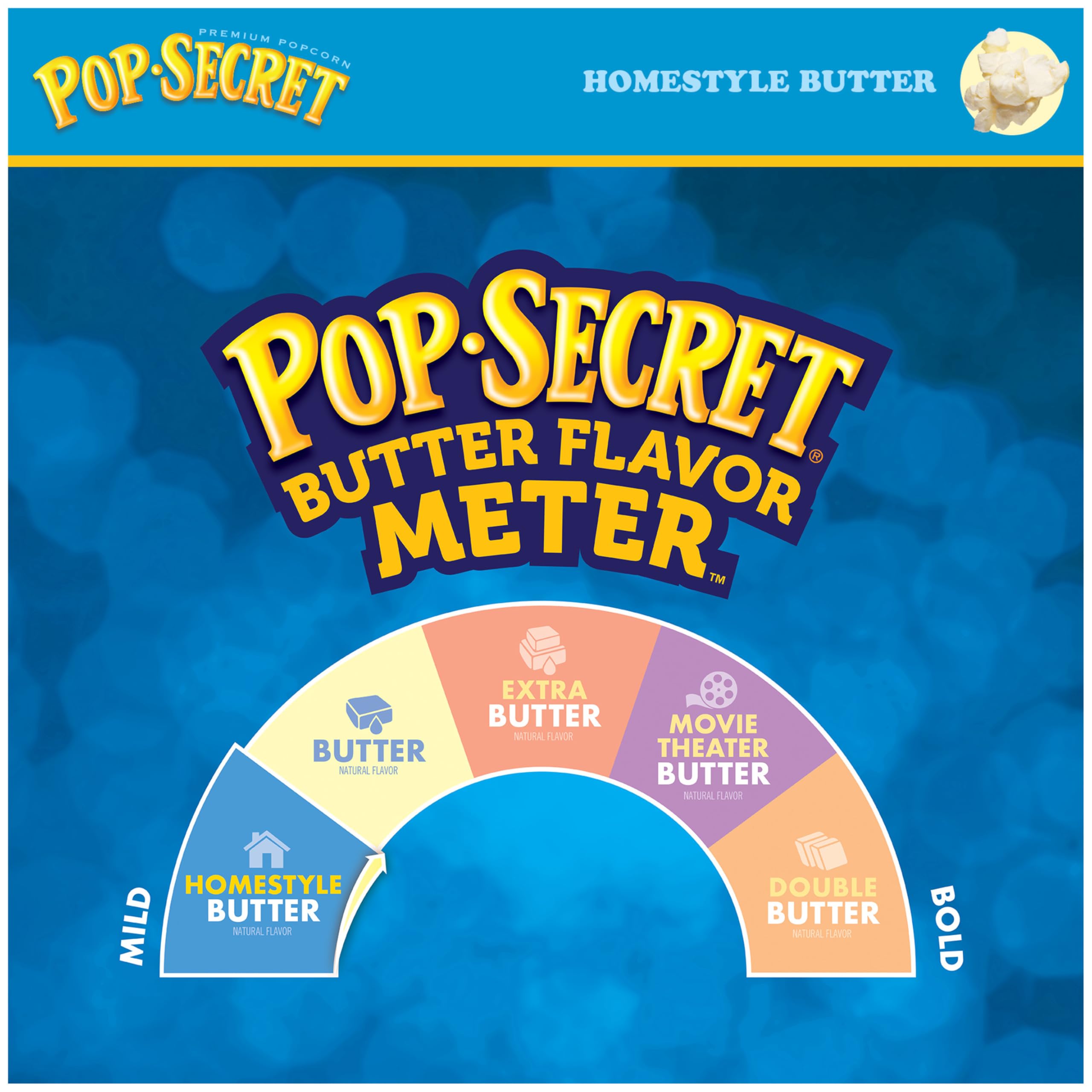 Pop Secret popcorn in a serving bowl; buttery scent ideal for movie marathons.