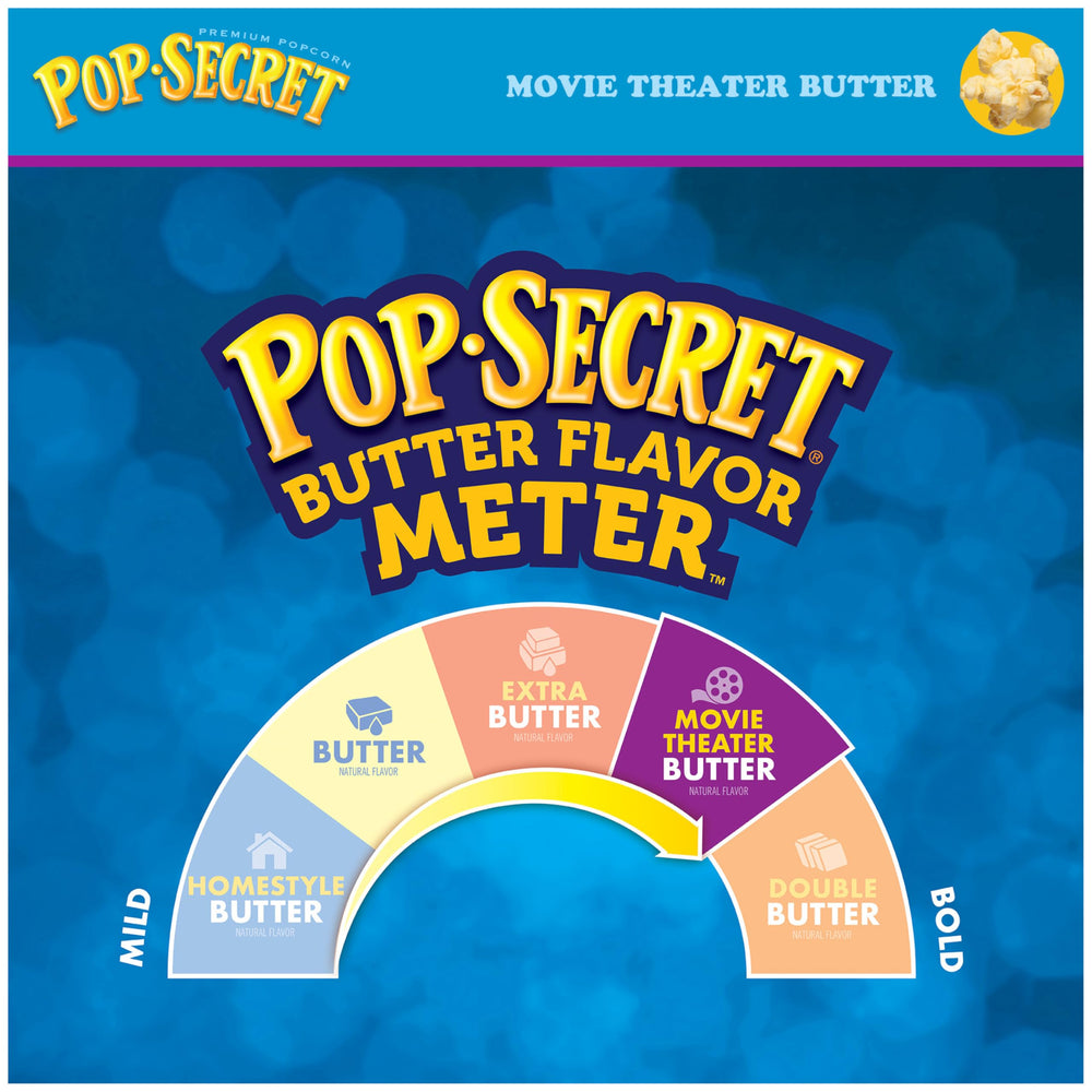 Pop Secret 30-bag box promotes convenient snack for parties and gatherings.