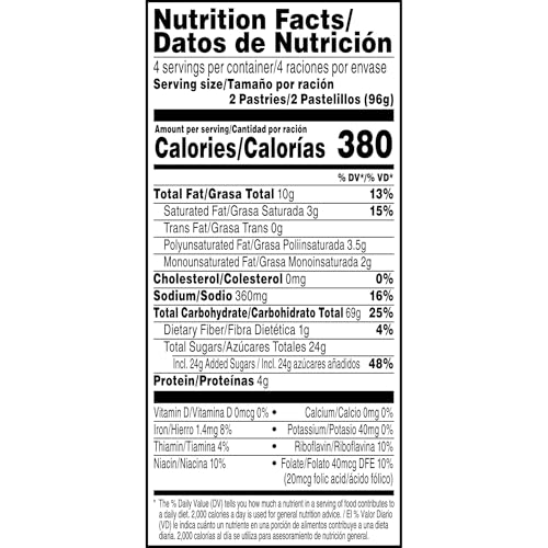 Pop-Tarts 96-count case packaging