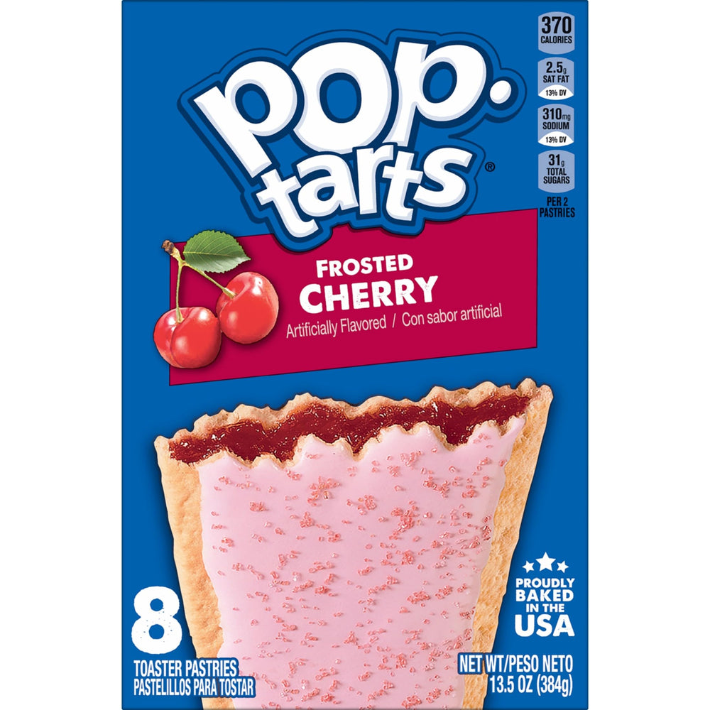 Pop-Tarts 96-count case in pantry, keeps snacks ready for busy days.