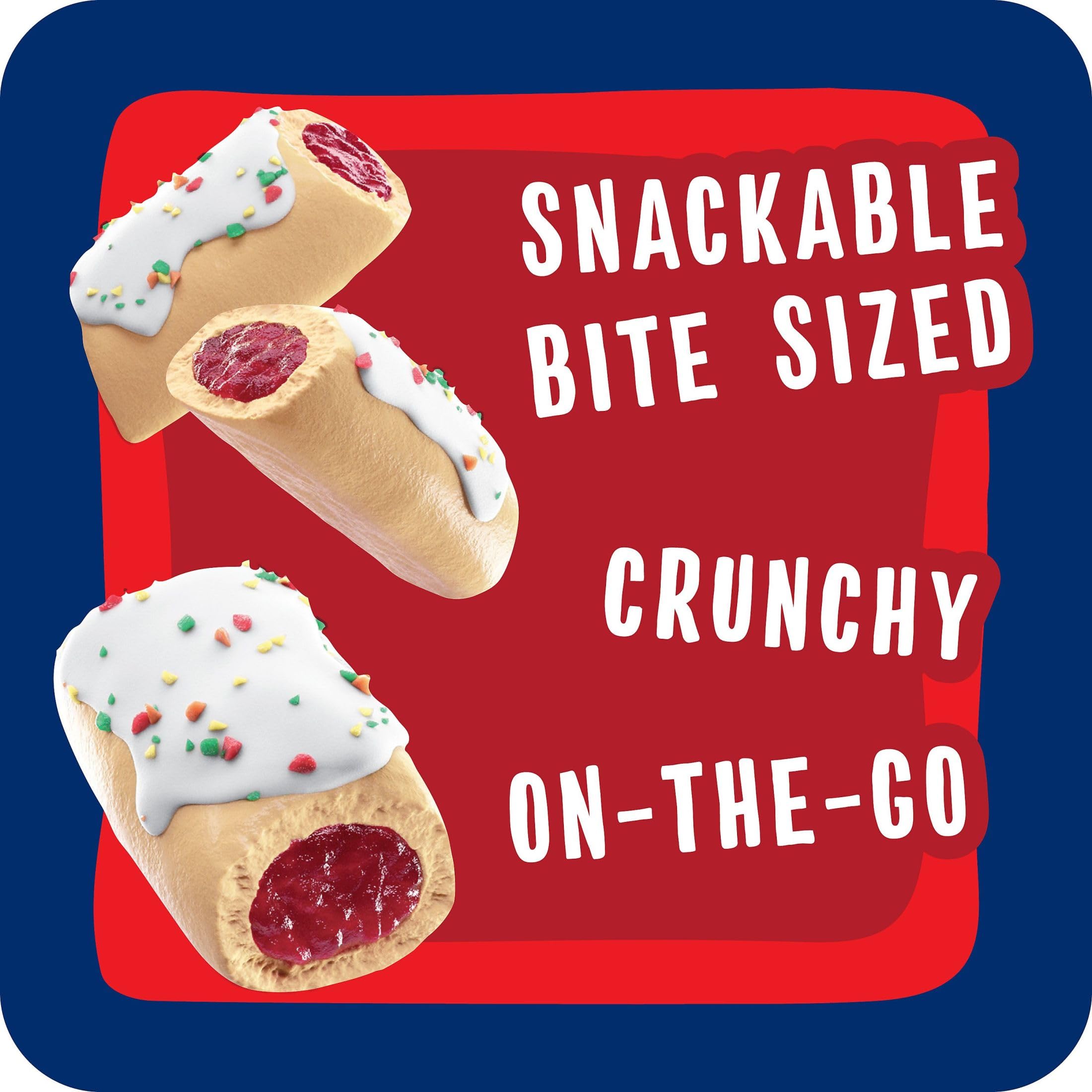 Pop-Tarts Crunchy Poppers office snack option for quick energy.