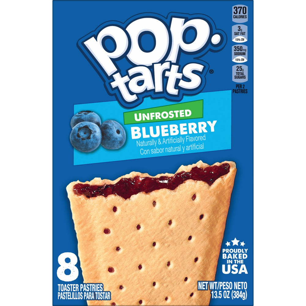 Family snack moment featuring Pop-Tarts Blueberry