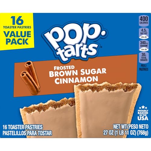 Pop-Tarts Frosted Brown Sugar Cinnamon filling close-up