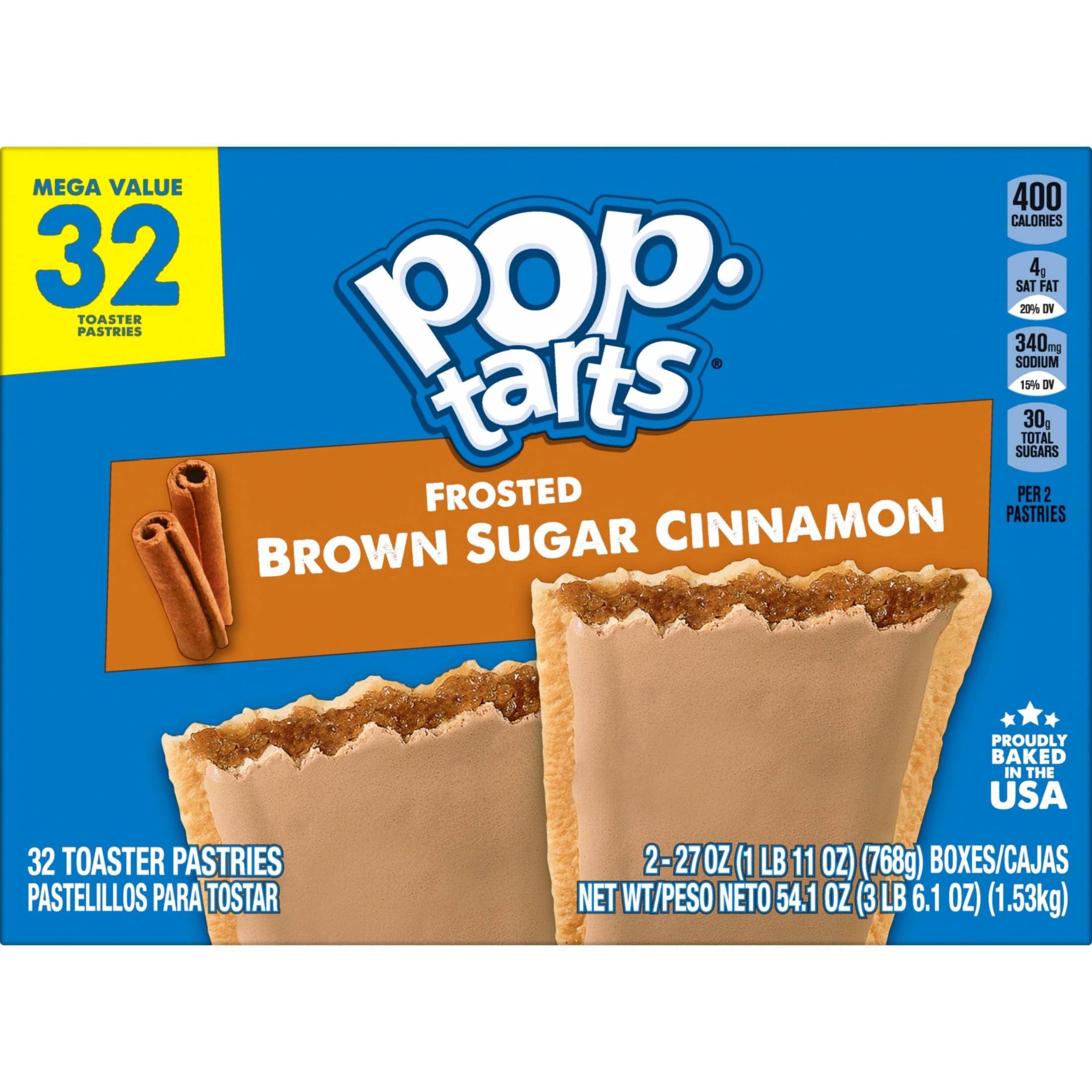 Pop-Tarts Frosted Brown Sugar Cinnamon office snack setup for quick breaks.