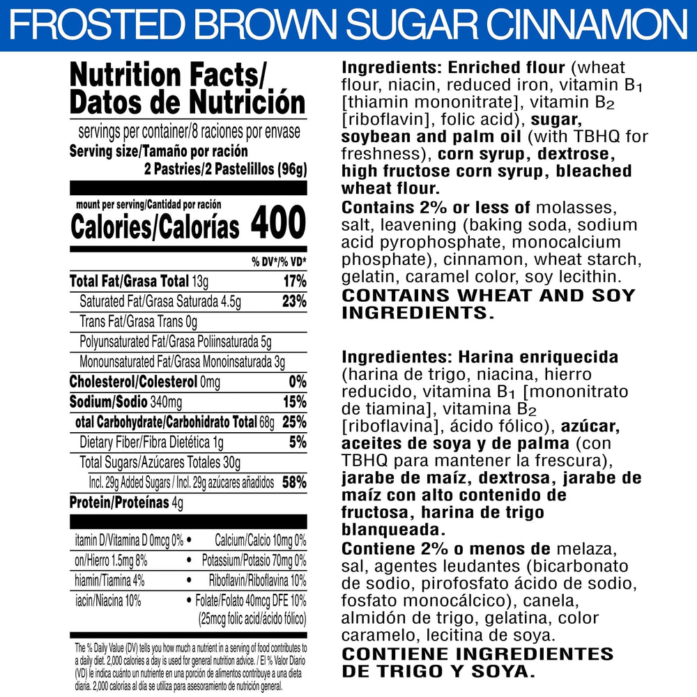Pop-Tarts Frosted Brown Sugar Cinnamon being toasted for warm morning